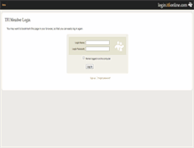 Tablet Screenshot of login-a.tfionline.com